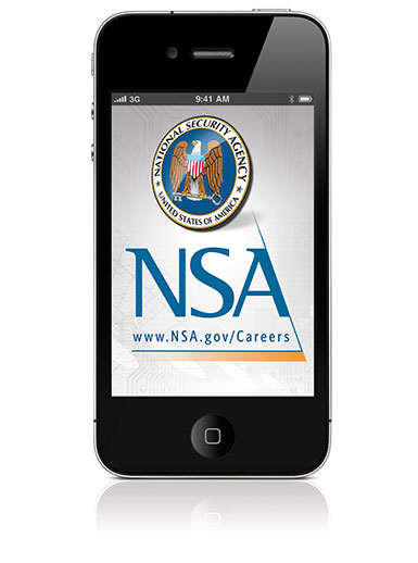 NSA New High-Tech Recruitment Tool - Image of a Smart Phone