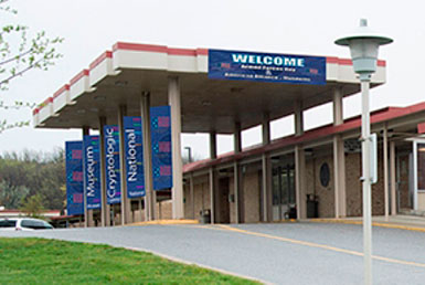 Photo of the National Cryptologic Museum front entrance