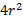4r squared